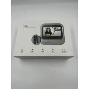 Eques VEIU Smart Video Doorbell, Nickel